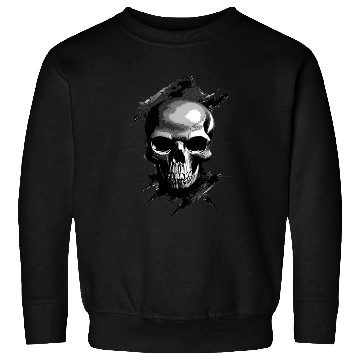 Discover Silver Skull Sweatshirts