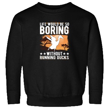 Discover Running Duck Gift Bottle Sweatshirts
