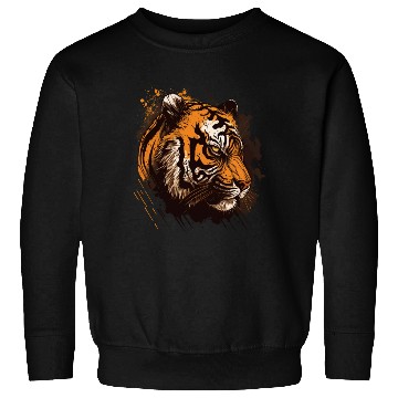 Discover Scary Tiger Sweatshirts
