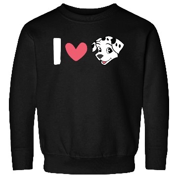 Discover Dalmatians - I Love Dalmatians Sweatshirts
