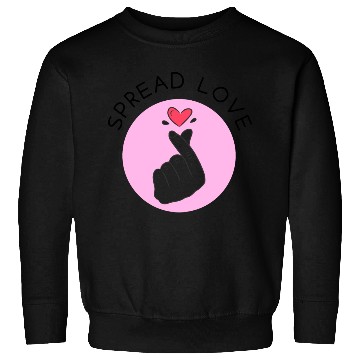 Discover Korean heart symbol - Spread Love Intention Series Sweatshirts