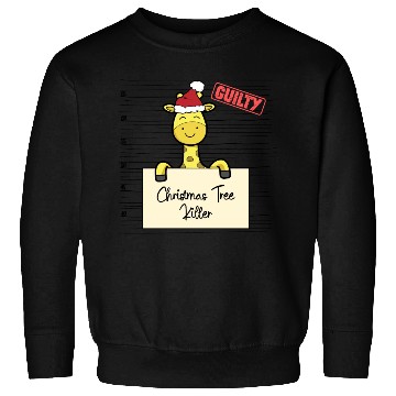 Discover Giraffe christmas funny prison Sweatshirts