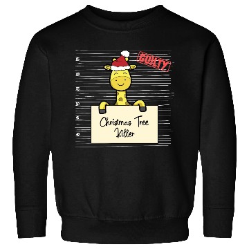 Discover Giraffe christmas funny prison Sweatshirts