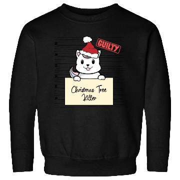 Discover Unicorn cat christmas funny prison Sweatshirts