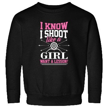 Discover Bow Arrow Target Archery Sweatshirts