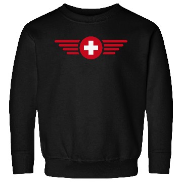 Discover Switzerland flag Sweatshirts