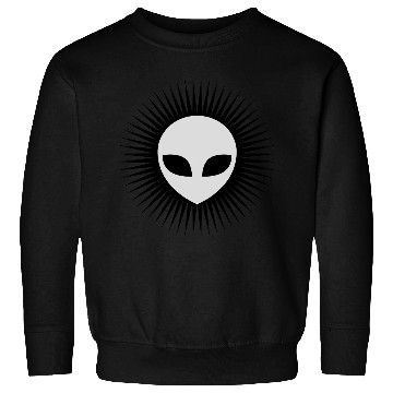 Discover rays alien head gray Sweatshirts