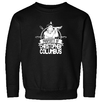 Discover Columbus Day 1492 Helm Telescope Sweatshirts