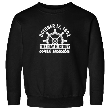 Discover Columbus Day 1492 Sailing Sweatshirts