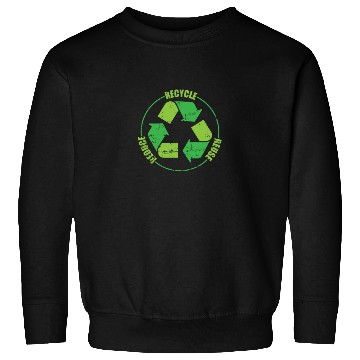 Discover Recycle Nature Environment Planet Earth Sweatshirts