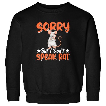 Discover Rat Lover Rat Pet Rodent Mouse Rat Lady Sweatshirts