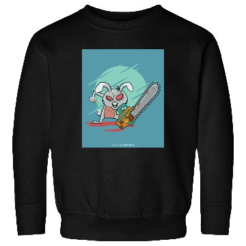 Discover Angry rabbit chainsaw Angry rabbit chainsaw inspir Sweatshirts