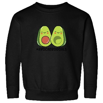 Discover Sibling Big Brother Avocado Goals Hilarious Puns Sweatshirts