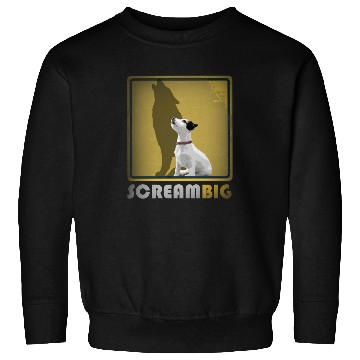 Discover Dog sweet Puppy Jack Russell, Scream Big Wolf Sweatshirts