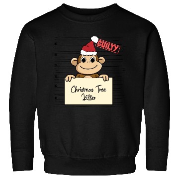 Discover Monkey christmas funny prison Sweatshirts