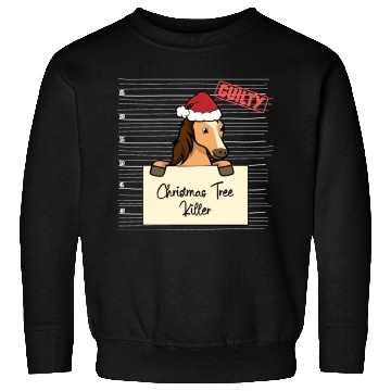 Discover Horse christmas funny prison Sweatshirts