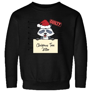Discover Raccoon christmas funny prison Sweatshirts