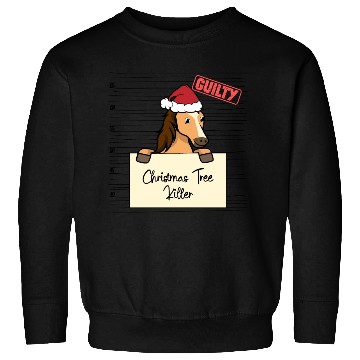 Discover Horse christmas funny prison Sweatshirts