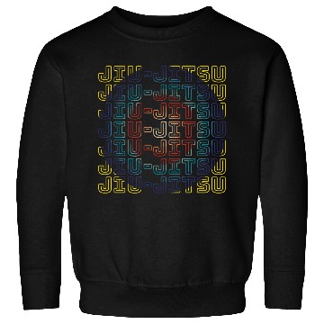 Discover Jiu Jitsu Rainbow Circle Sweatshirts