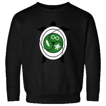 Discover Turtle symbol for indigenous people of Canada Sweatshirts