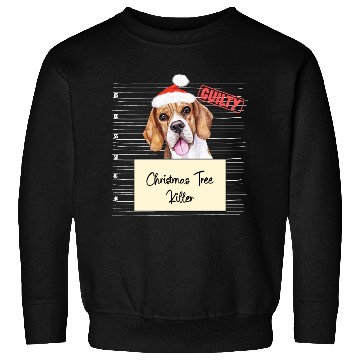 Discover Beagle christmas funny prison Sweatshirts