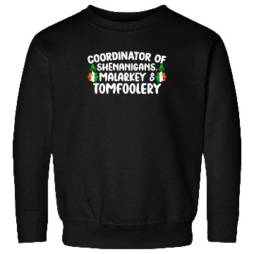 Discover Coordinator Of Shenanigans Malarkey Shenanigans Co Sweatshirts