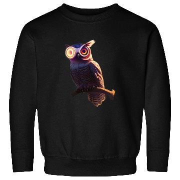 Discover Robot owl hybrid creature Sweatshirts