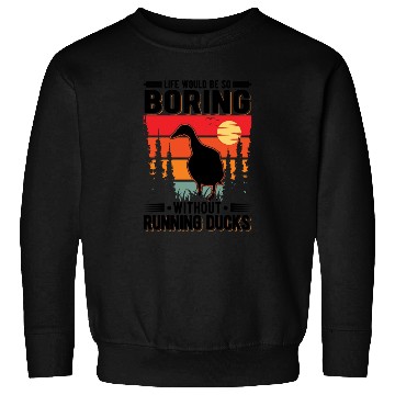 Discover Running Duck Gift Bottle Sweatshirts