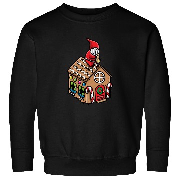 Discover Christmas Gnome Gingerbread House Candy Cane Sweatshirts