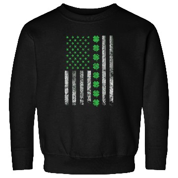 Discover St Patricks Day United States Flag Irish Sweatshirts
