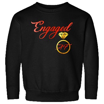 Discover engaged af engagement valentines day Sweatshirts