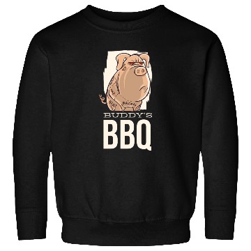 Discover Buddy's BBQ Bacon Pig Buddy's BBQ Bacon Pig inspir Sweatshirts