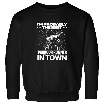 Discover Parkour Free Running Funny Sweatshirts