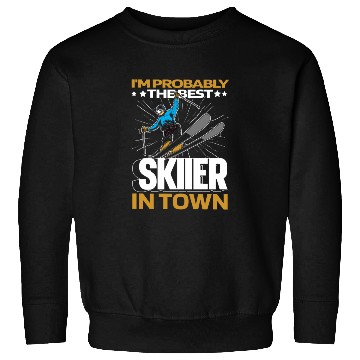 Discover Skiing Skier Funny Sweatshirts
