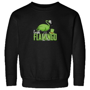 Discover Irish Flamingo - bird Sweatshirts