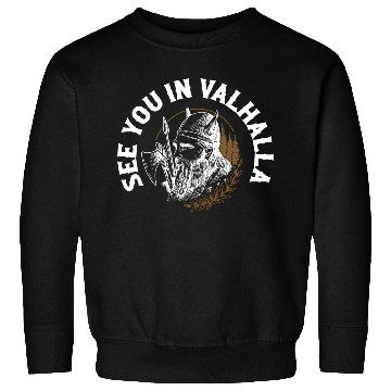 Discover See You In Valhalla Viking Norse Sweatshirts