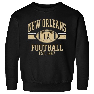 Discover New Orleans Football Vintage Louisiana Nola Saint Sweatshirts