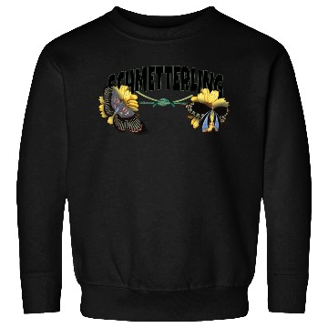 Discover Schmetterling Butterfly With Flowers Sweatshirts