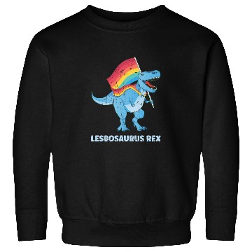 Discover Lesbosaurus Rex - dinosaur Sweatshirts