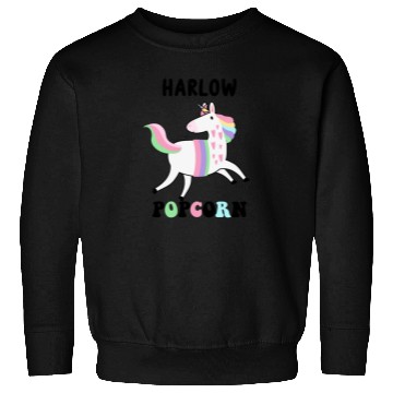 Discover Harlow And Popcorn Merch Popcorn The Pony Sweatshirts