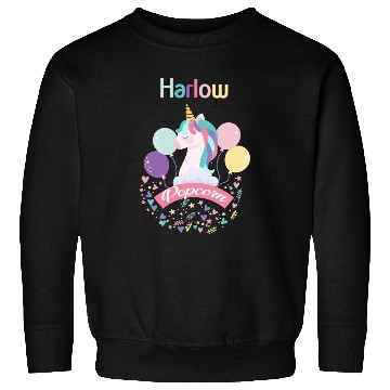 Discover Harlow And Popcorn Merch Popcorn The Pony Sweatshirts
