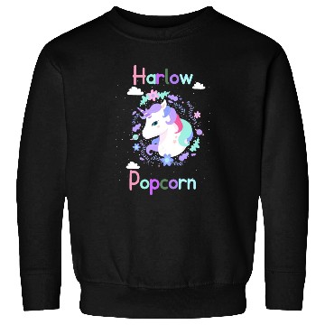 Discover Harlow And Popcorn Merch Popcorn The Pony Sweatshirts