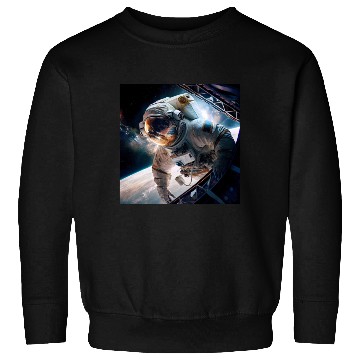 Discover Astronaut Cosmonaut Sci-Fi character Sweatshirts