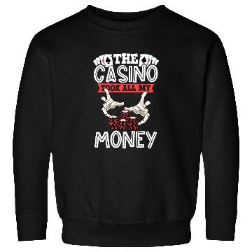 Discover Poker Casino Poker Player Gambling Roulette Sweatshirts