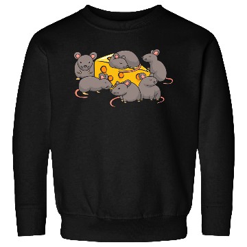 Discover Cute Rats Cheese Lover Funny Rat Sweatshirts