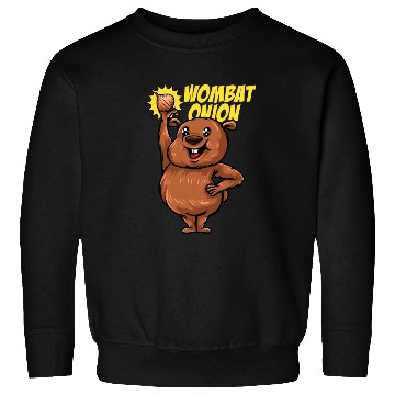Discover Wombat Onion - Wombat Onion Sweatshirts