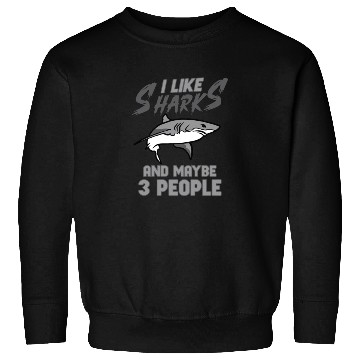 Discover Shark Ocean Predator Sea Creature Sweatshirts