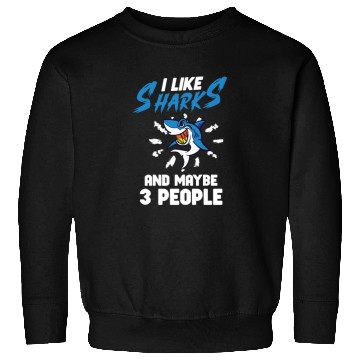 Discover Shark Ocean Predator Sea Creature Sweatshirts