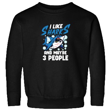 Discover Shark Ocean Predator Sea Creature Sweatshirts