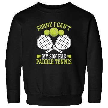 Discover Paddle Tennis Player Match Dad Father Papa Sweatshirts